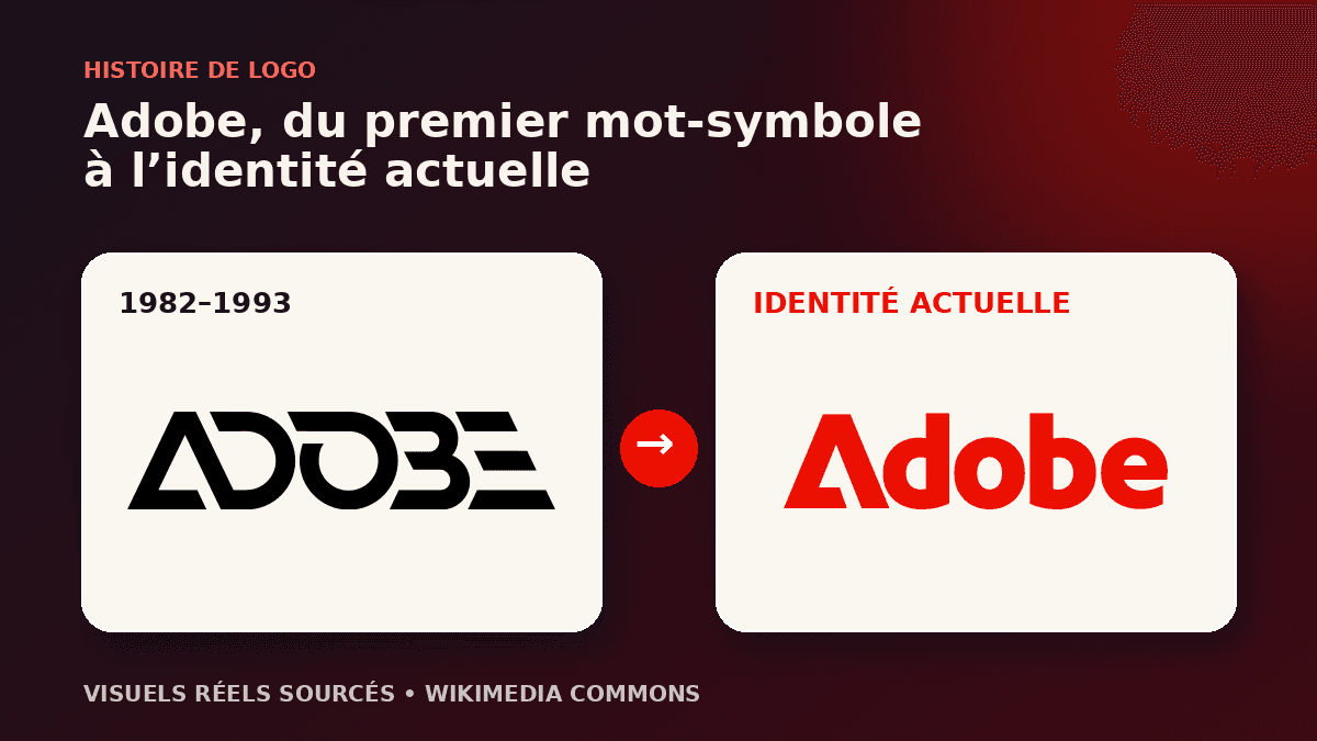 Adobe logo history: from the stylized A to Creative Cloud
