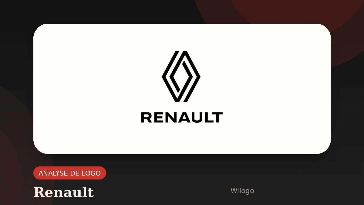 Renault logo: history and evolution of the diamond