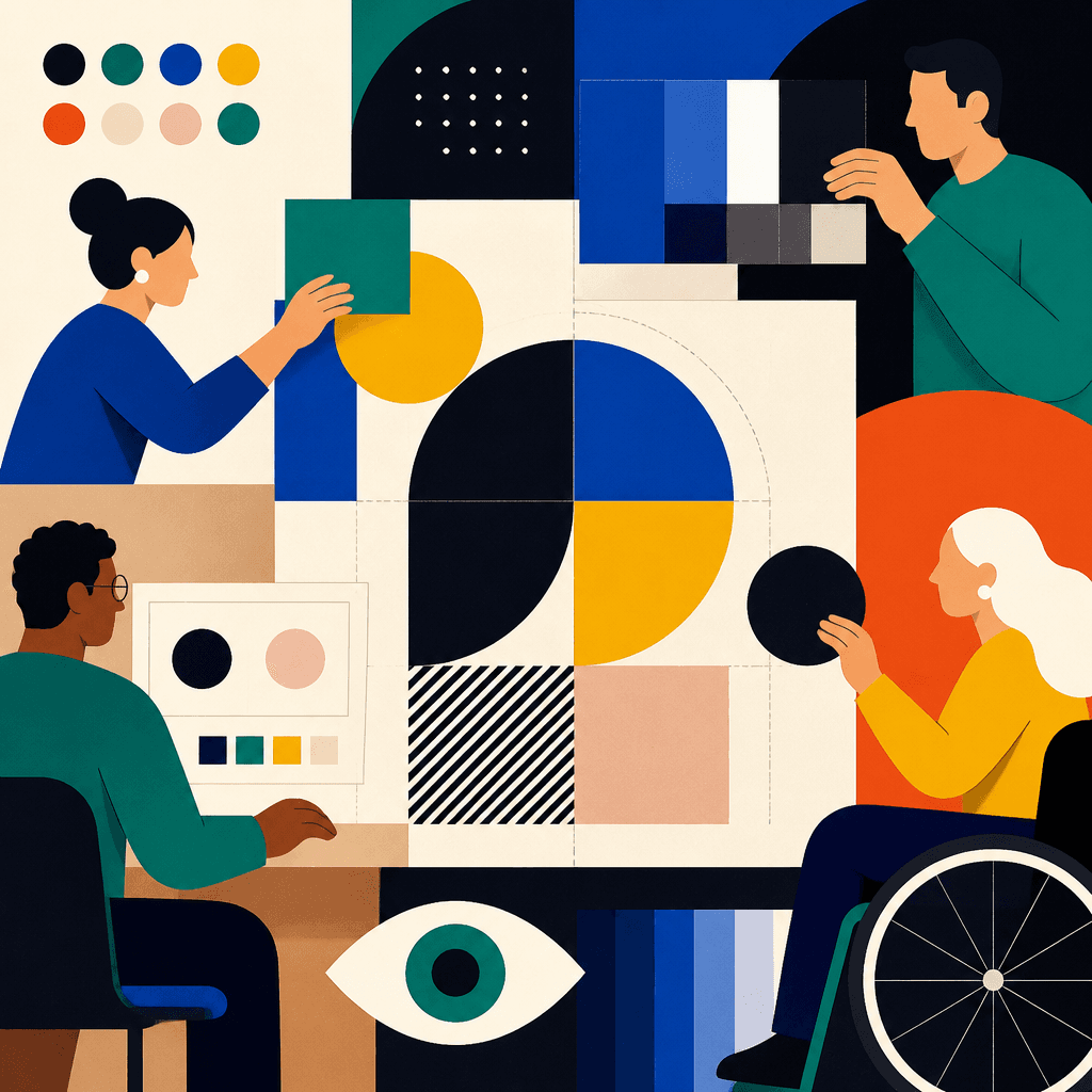 Accessible logo design: contrast, legibility and inclusion
