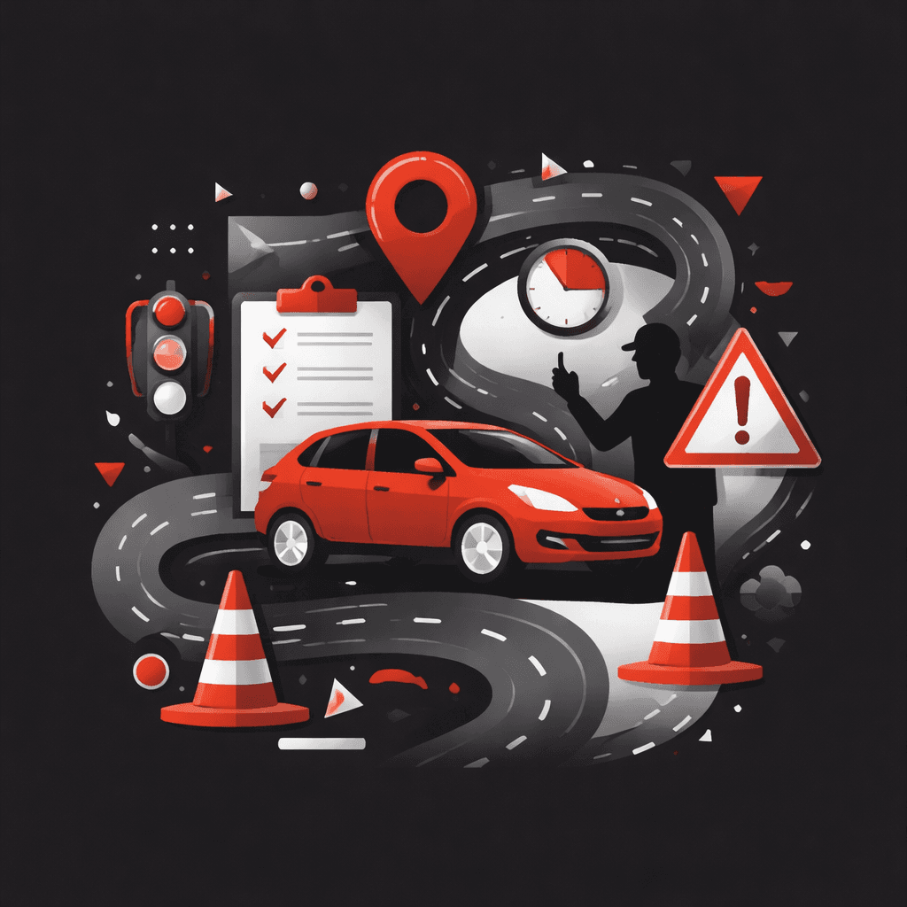 Driving School Logo: Create Your Driving Identity