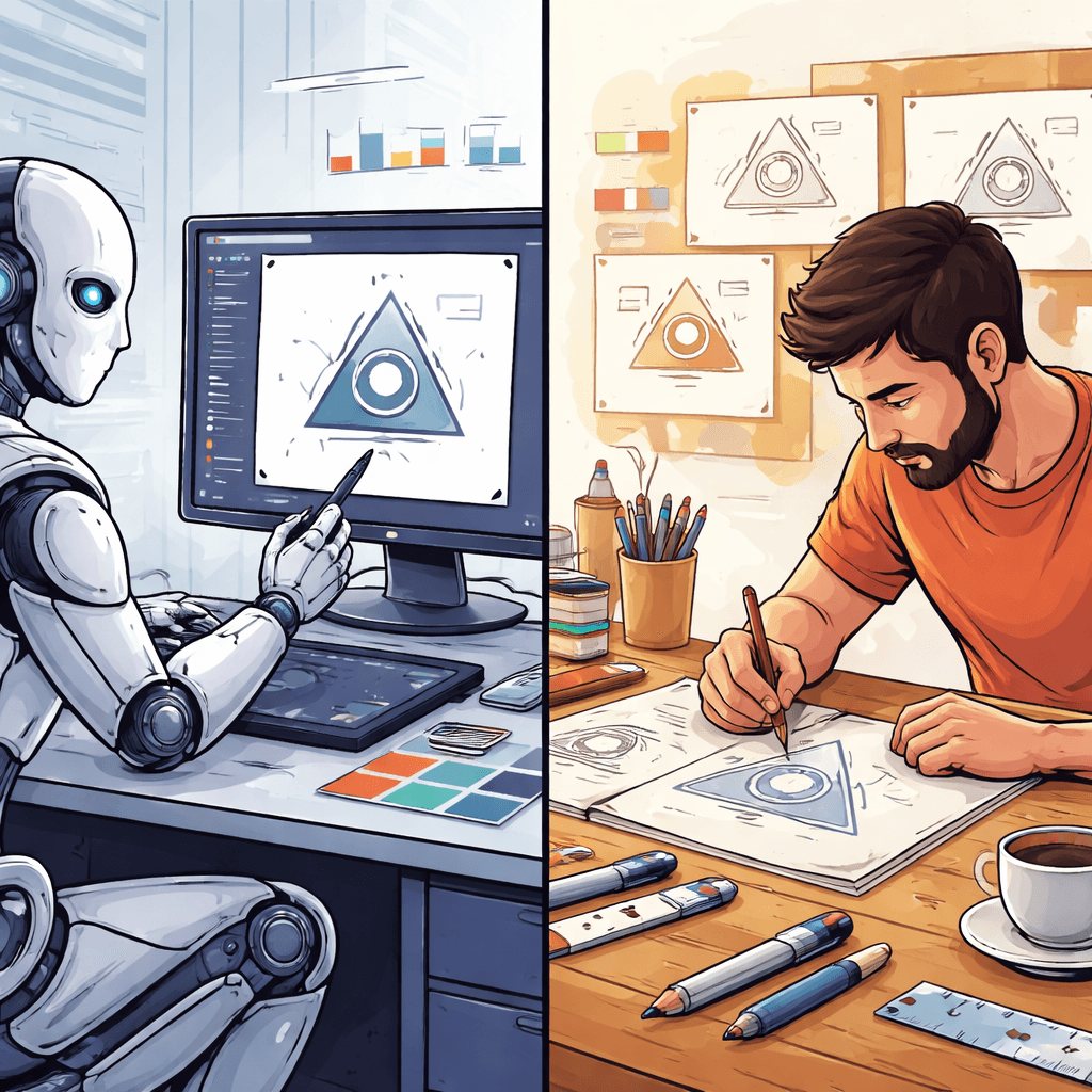 AI Logo vs Graphic Designer: An Honest Comparison